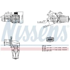 Agr-Szelep - NISSENS (NIS98376)