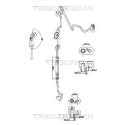 Przewód Klimatyzacji Bmw - TRISCAN (901011038)
