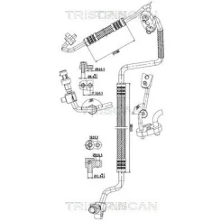 Przewód Klimatyzacji Opel - TRISCAN (901024028)