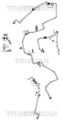 Przewód Klimatyzacji Renault - TRISCAN (901025043)