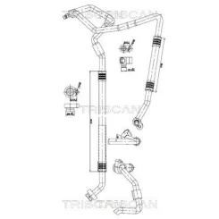Przewód Klimatyzacji Vw, Skoda, Audi - TRISCAN (901029131)