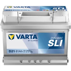 Akumulator 12V 61Ah/600A L-  242X175X175 Dynamic Sli - VARTA (561400060K262)