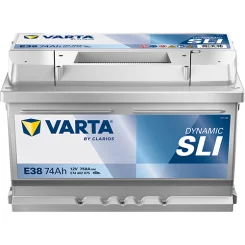 Akumulator 12V 74Ah/750A L-  278X175X175 Dynamic Sli - VARTA (574402075K262)