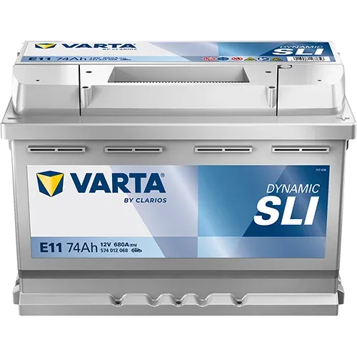 Akumulator 12V 74Ah/680A L-  278X175X190 Dynamic Sli - VARTA (574012068K262)