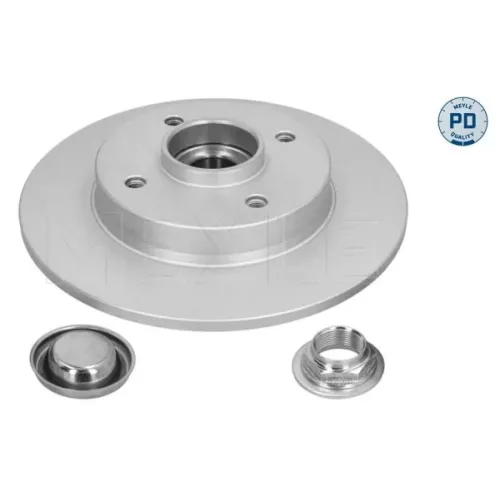 Tarcza Ham. Citroen T. C4/Ds4 1,4-1,6 09- Z Łożyskiem Abs - MEYLE (11-155234103/PD)
