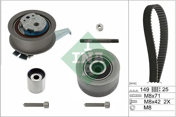 Fogasszíjkészlet - Schaeffler INA (530083510)