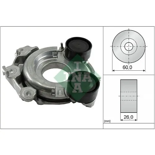Szíjfeszítő, Hosszbordás Szíj - Schaeffler INA (534071210)