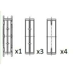 Panewki Gł. Ford 1.0Eb Std - FAI AutoParts (BM1012-STD)