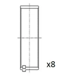 Panewki Kor. Kia 2.0Crdi Std Kpl. - FAI AutoParts (BB2082-STD)