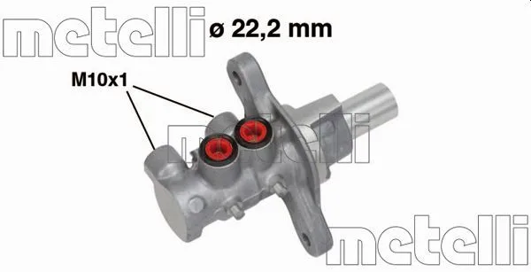 Pompa Ham. Fiat Linea/Grande Punto 07- - METELLI (05-0675MET)