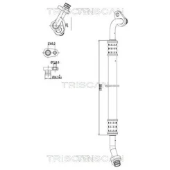 Przewód Klimatyzacji Citroen C4 I 1.6 04-11 - TRISCAN (901028030)