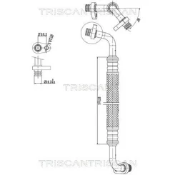 Przewód Klimatyzacji Citroen C4 Iii 2.1 - TRISCAN (901028031)
