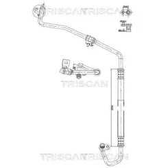 Przewód Klimatyzacji Citroen Berlingo 18- - TRISCAN (901028067)