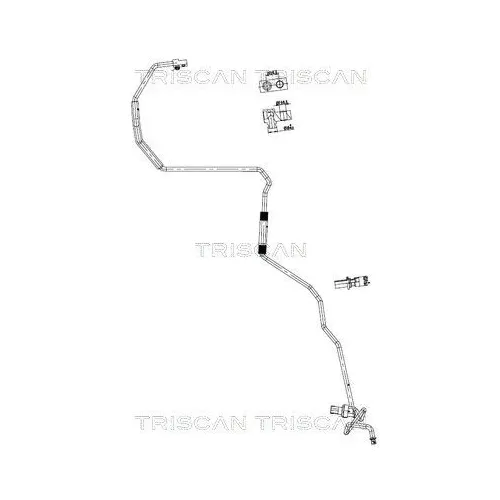 Przewód Klimatyzacji Suzuki Swift Iii 05- - TRISCAN (901069002)