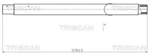 Przewód Wspomagania Mini One/Cooper (06/01-11/07) - TRISCAN (851611008)