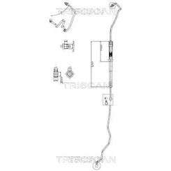 Przewód Wspomagania Vw Golf 3/4 1,6-2,5 93- - TRISCAN (851629041)