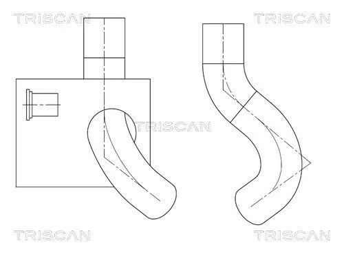 Przewód Wspomagania Audi A4 B6 3,0 00-11 - TRISCAN (851629067)