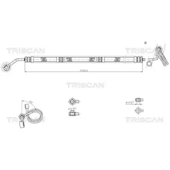Przewód Wspomagania Audi A6 C6 04-11 - TRISCAN (851629015)