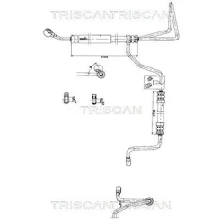 Przewód Wspomagania Vw Polo (6N) 94-05 - TRISCAN (851629054)