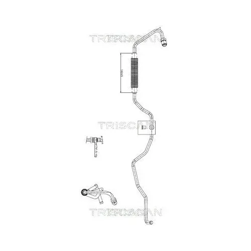 Przewód Wspomagania Toyota Avensis 03-08 - TRISCAN (851613002)