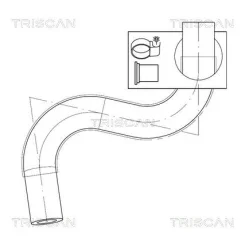 Przewód Wspomagania Vw Touareg 3,0-3,6V6/4,2V8 10-18 - TRISCAN (851629072)
