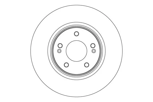 Tarcza Ham. Hyundai P. Sonata 2,5 20- - TRW (DF6763S)