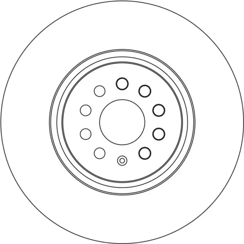Tarcza Ham. Audi P. Q4 E-Tron 21- - TRW (DF6771S)