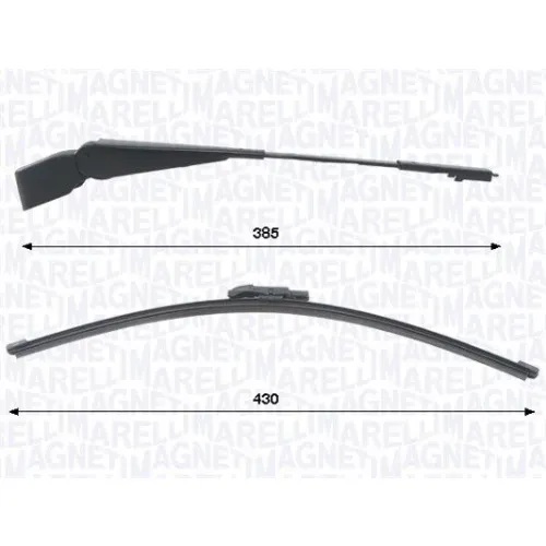 Ramię Wycieraczki Z Piórem 430Mm Db Sprinter 06.06- Tył - MAGNETI MARELLI (WRQ0465)