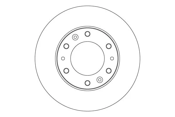 Tarcza Ham. Hyundai P. H350 2,5 Crdi 15- - TRW (DF6805S)