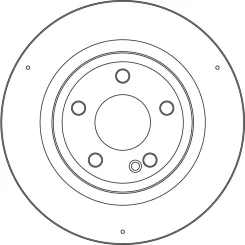 Tarcza Ham. Db T. C118/X118/H247/X247/W177/W247 1,3-2,0 18- - TRW (DF6866)