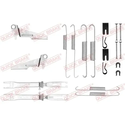 Sprężyny Szczęk Ham. Toyota Hilux 2,4-3,0 D-4D 4Wd 04- Superkit - QUICK BRAKE (QB105-0854S)