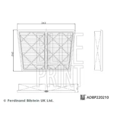 Filtr Powietrza Alfa Romeo Giulia, Stelvio 10.15- - BLUE PRINT (ADBP220210)