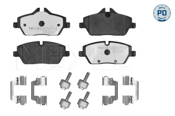 Klocki Ham. Bmw P. I3 Electric/0,6 13- - MEYLE (0252391514/PD)