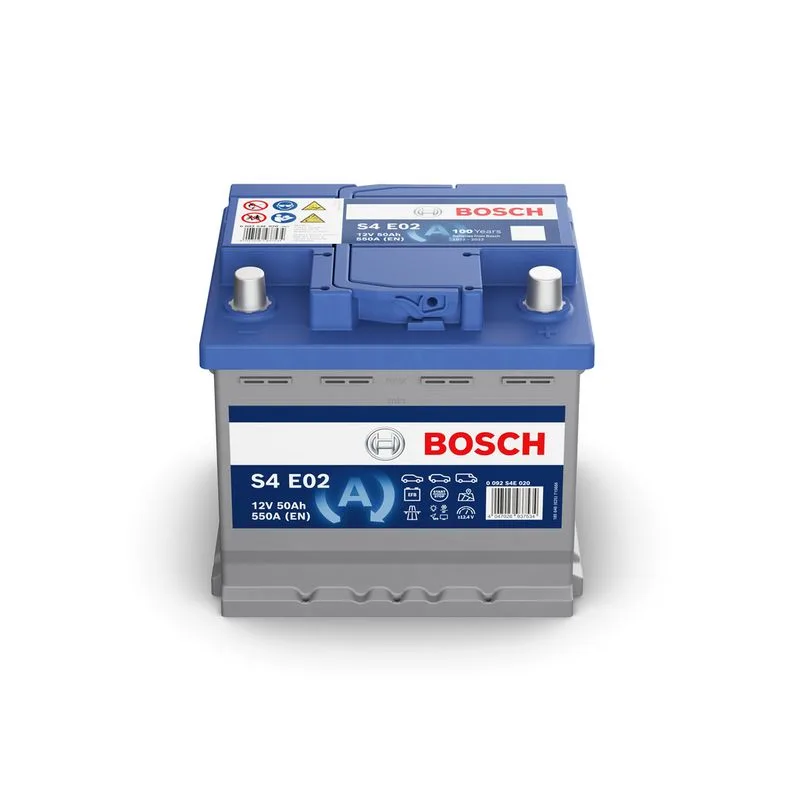 Akumulator 12V 50Ah/550A L-  207X175X190 Efb - BOSCH (0092S4E020)