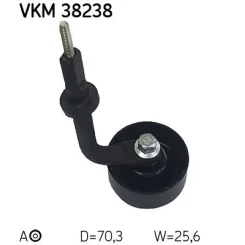 Feszítőgörgő, Hosszbordás Szíj - SKF (VKM38238)