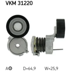 Feszítőgörgő, Hosszbordás Szíj - SKF (VKM31220)