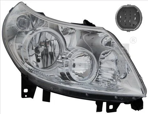 Reflektor Fiat Ducato 01.06-12.10 Pr - TYC (TYC20-11333-05-2)