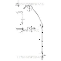 Przewód Wspomagania Ford Transit 2,2-3,2D 06- - TRISCAN (851616055)