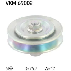 Feszítőgörgő, Ékszíj - SKF (VKM69002)