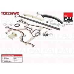 Vezérműlánc Készlet - FAI AutoParts (TCK116WO)