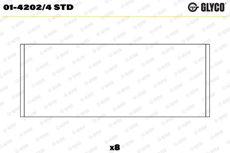 Hajtókar. Csap. Renault 1,9Td - GLYCO (01-4202/4 STD)