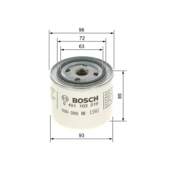 Olajszűrő - BOSCH (0451103219)