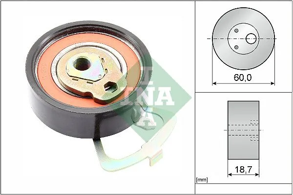 Feszítő, Fogasszíj - Schaeffler INA (531033910)