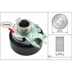 Feszítő, Fogasszíj - Schaeffler INA (531052530)