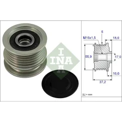 Generátor Szabadonfutó - Schaeffler INA (535000910)