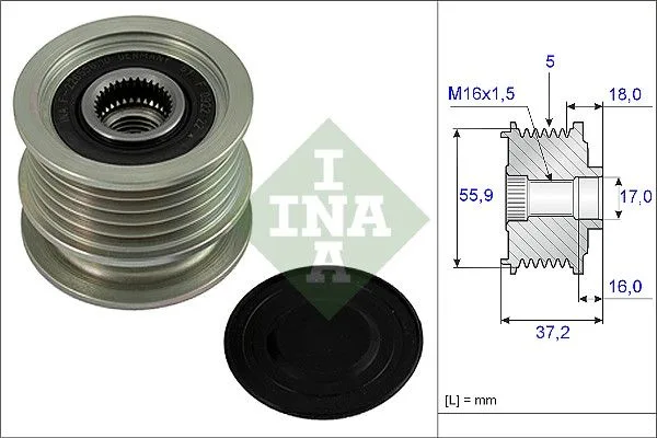 Generátor Szabadonfutó - Schaeffler INA (535000910)