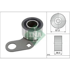 Feszítő, Fogasszíj - Schaeffler INA (531033110)