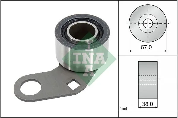 Feszítő, Fogasszíj - Schaeffler INA (531033110)