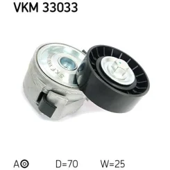 Feszítőgörgő, Hosszbordás Szíj - SKF (VKM33033)