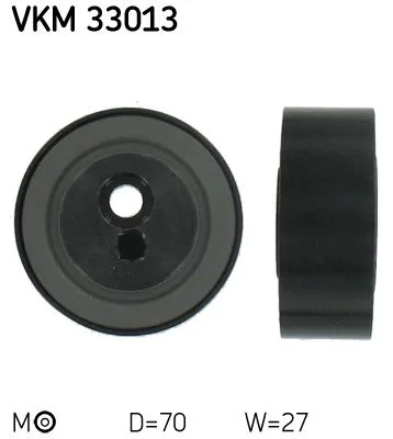 Feszítőgörgő, Hosszbordás Szíj - SKF (VKM33013)